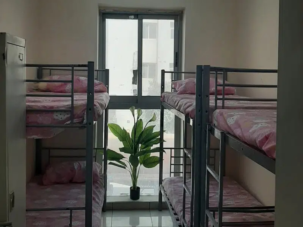 Rooms Sharing Labour Camp with 4-8 person Capacity for Rent in Jebel Ali Industrial Area