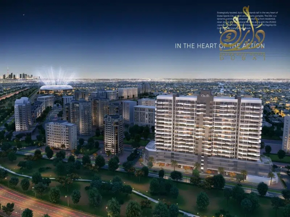 2 Bedrooms Apartment @ Azizi Grand in Dubai Sports City